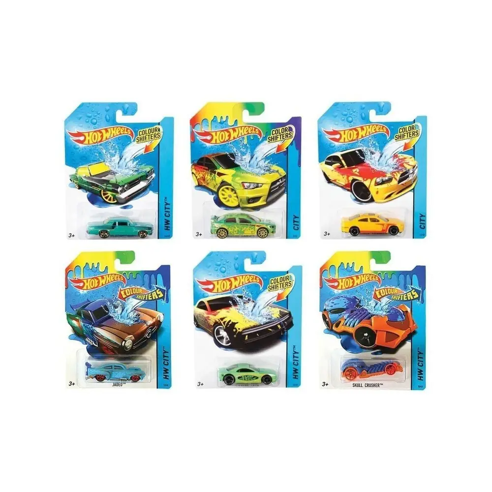BHR15 Hot Wheels Renk Değiştiren Arabalar 3