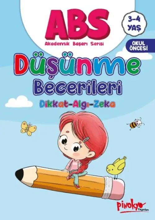 ABS 3-4 Yaş Düşünme Becerileri Dikkat-Aı-Zeka