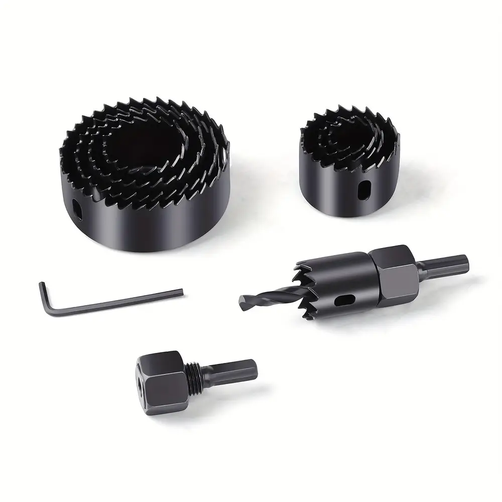 11İN1 BUAT AÇMA PANÇ SETİ METAL AHŞAP PVC ALÇIPAN PLS. 19-22-29-32-38-44-51-64MM 2
