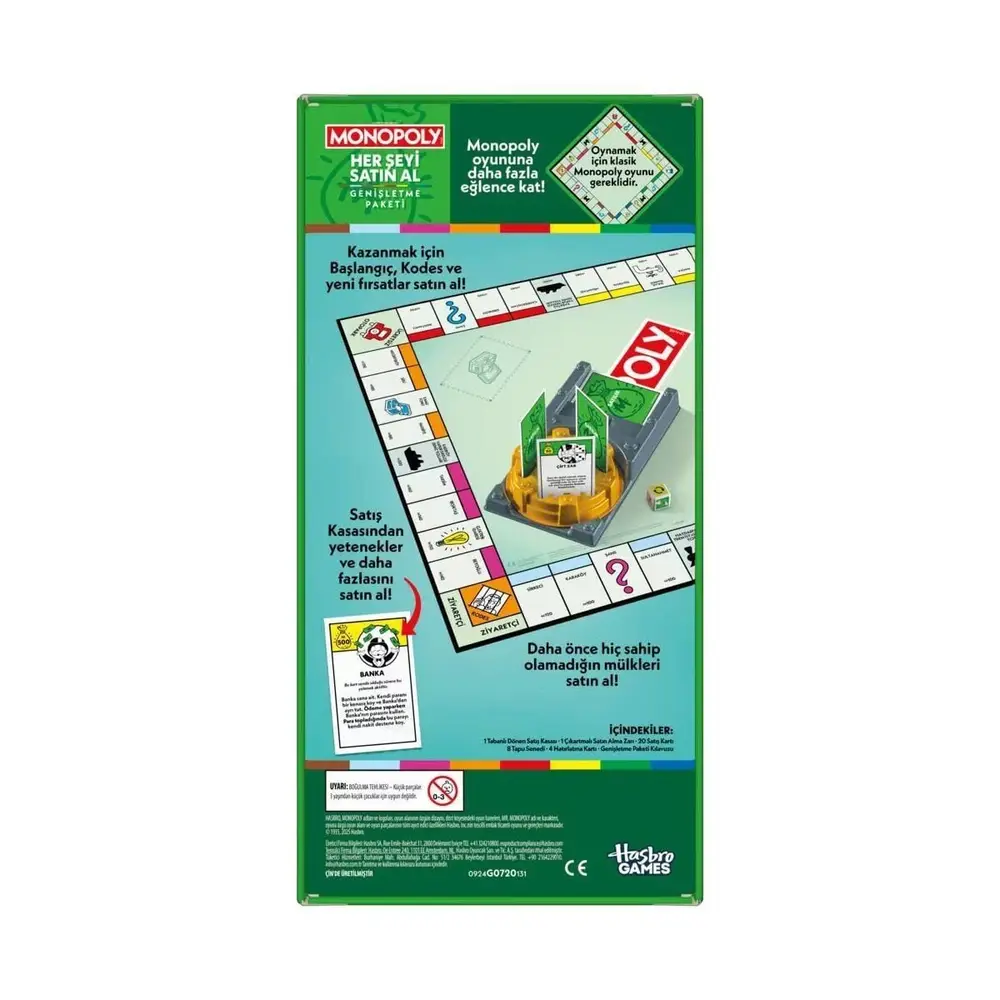 G0720 Monopoly Her Şeyi Al - Genişletme Paketi 5
