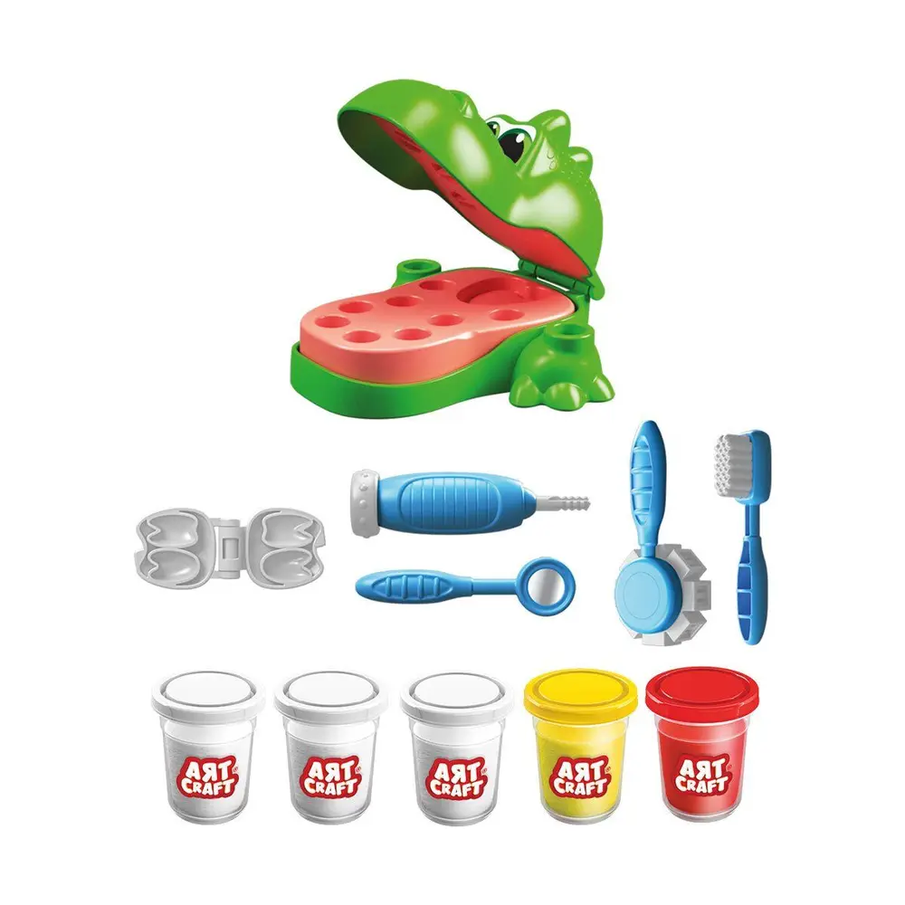 03677 DİNO DİŞÇİ HAMUR SET 3