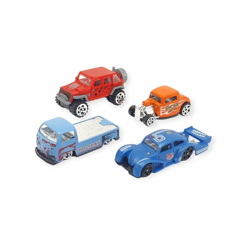 Alloy Racer 4'lü Araç Seti - 780-413 - 1 ADET