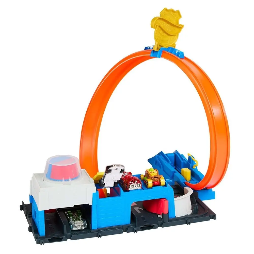JBM71 Hot Wheels Polis İstasyonu Oyun Seti 3