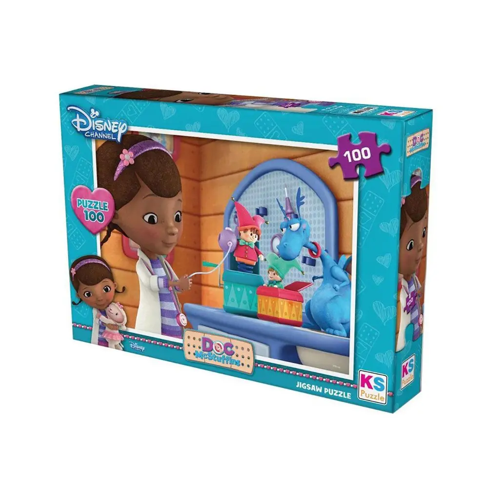 D714 D McStuffins 100 Parça Puzzle -KS Puzzle