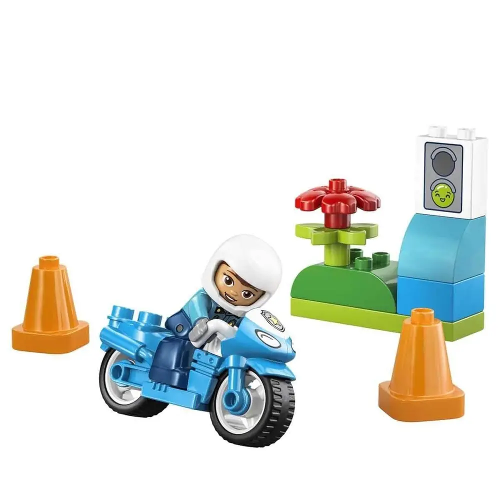 10471 Lego Duplo Mi Polis Motosikleti 11 parça +2 yaş 4