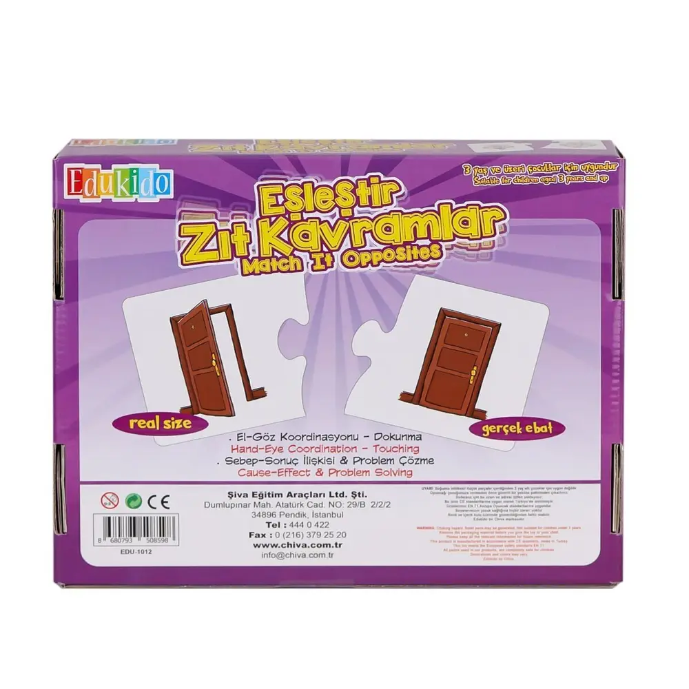 EDU-1012 Eşleştir Zıt Kramlar -Chiva 2