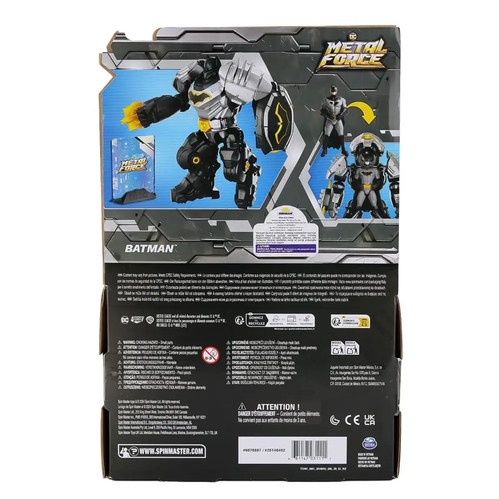 6070887 31111 DC Metal Batman Force Figür Seti 4