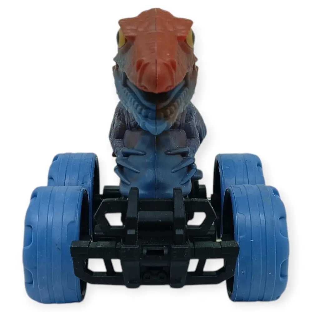 Sürtmeli Dinazor Arabalar cm - H-20 - T-Rex -Kahverengi - 1 ADET 4