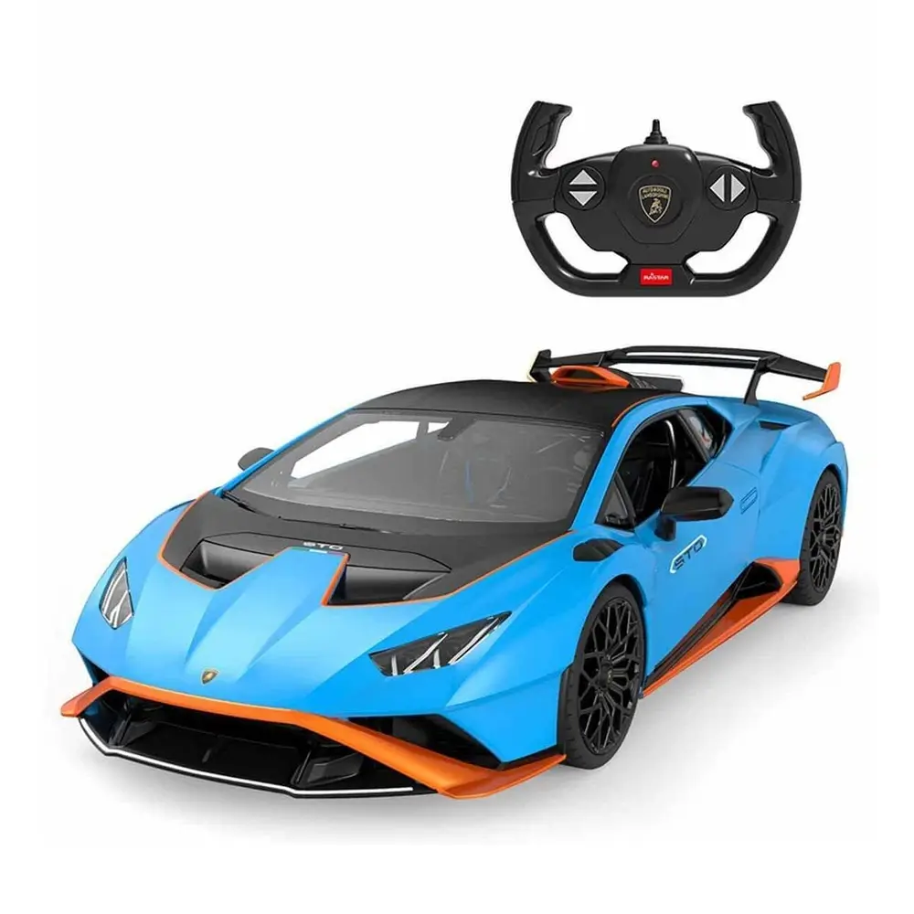 98700 Lamborghini Huracan STO Işıklı Uzaktan Kumandalı Araba 1:14 -Sunman 3