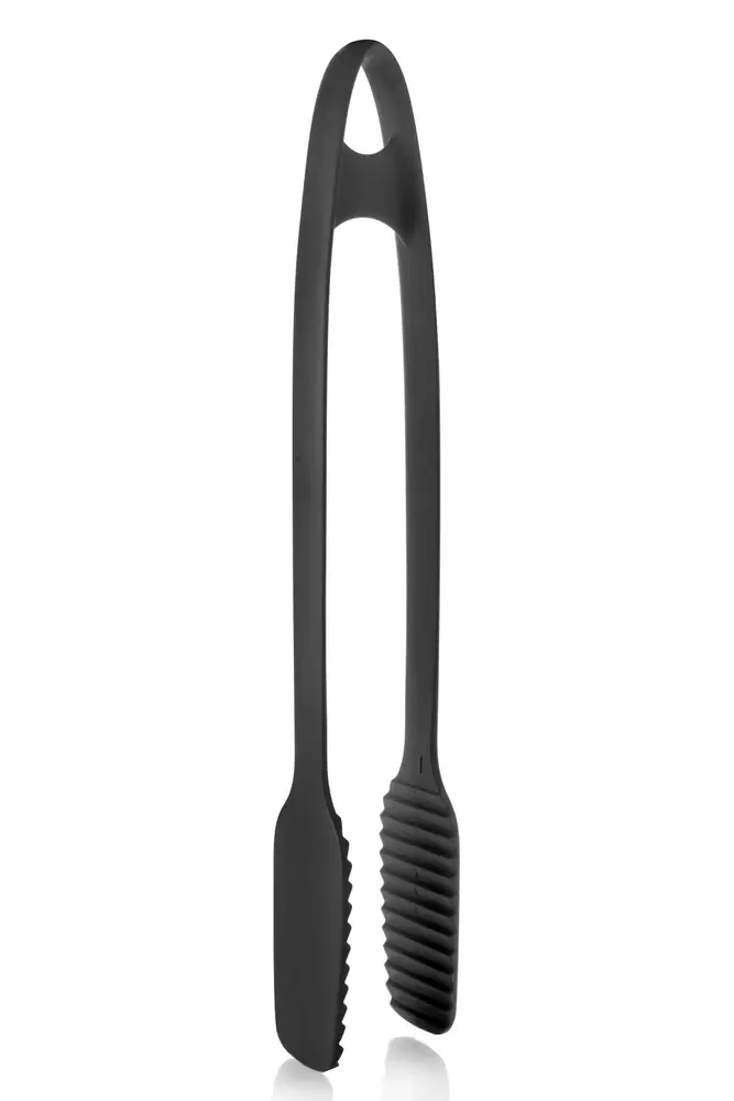 Maşa - 220 Dereceye Kadar Dalı Yanmaz - Yapışmaz Plastik Izgara Maşası 30 Cm 4