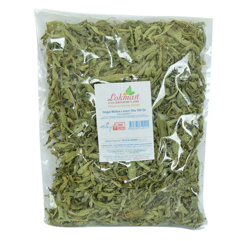 Melisa Otu Limon Otu Doğal 100 Gr Paket 3