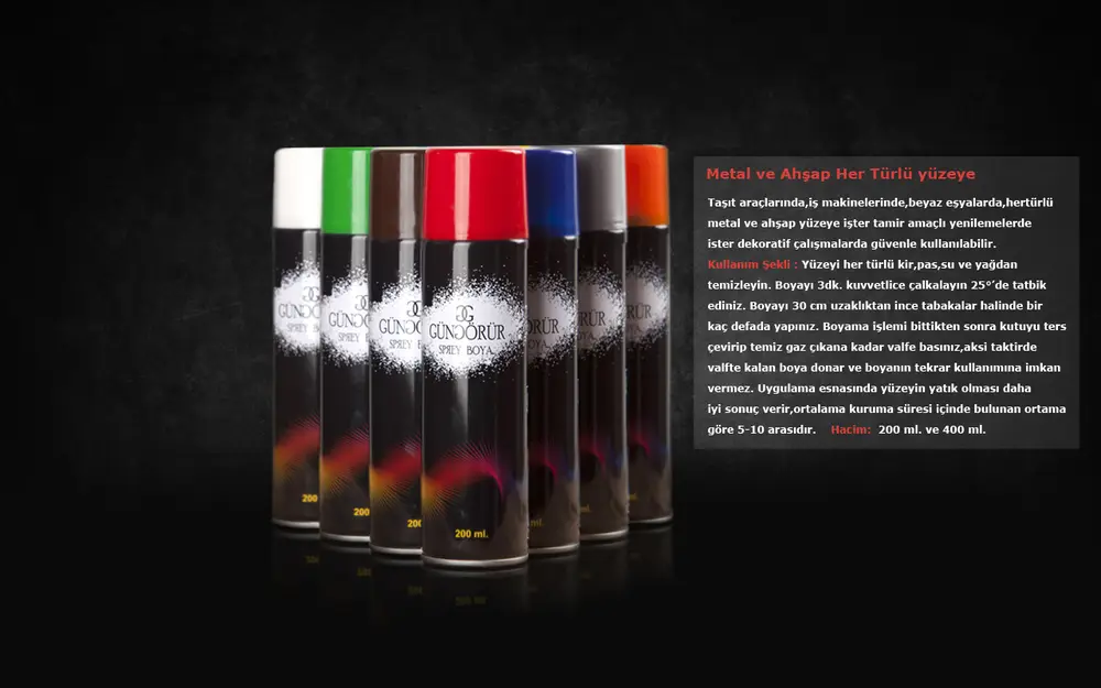 Sprey Boya 400 ML - Mi 3