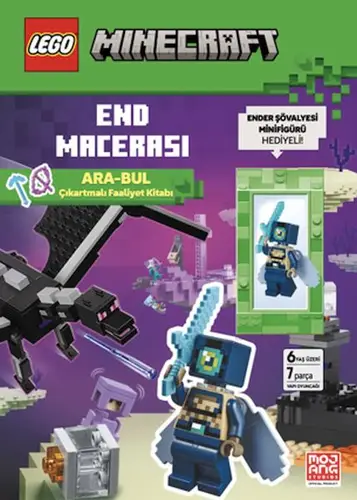 Lego Mınecraft End Macerası Ara-Bul Çıkartmalı Faaliyet Kitabı
