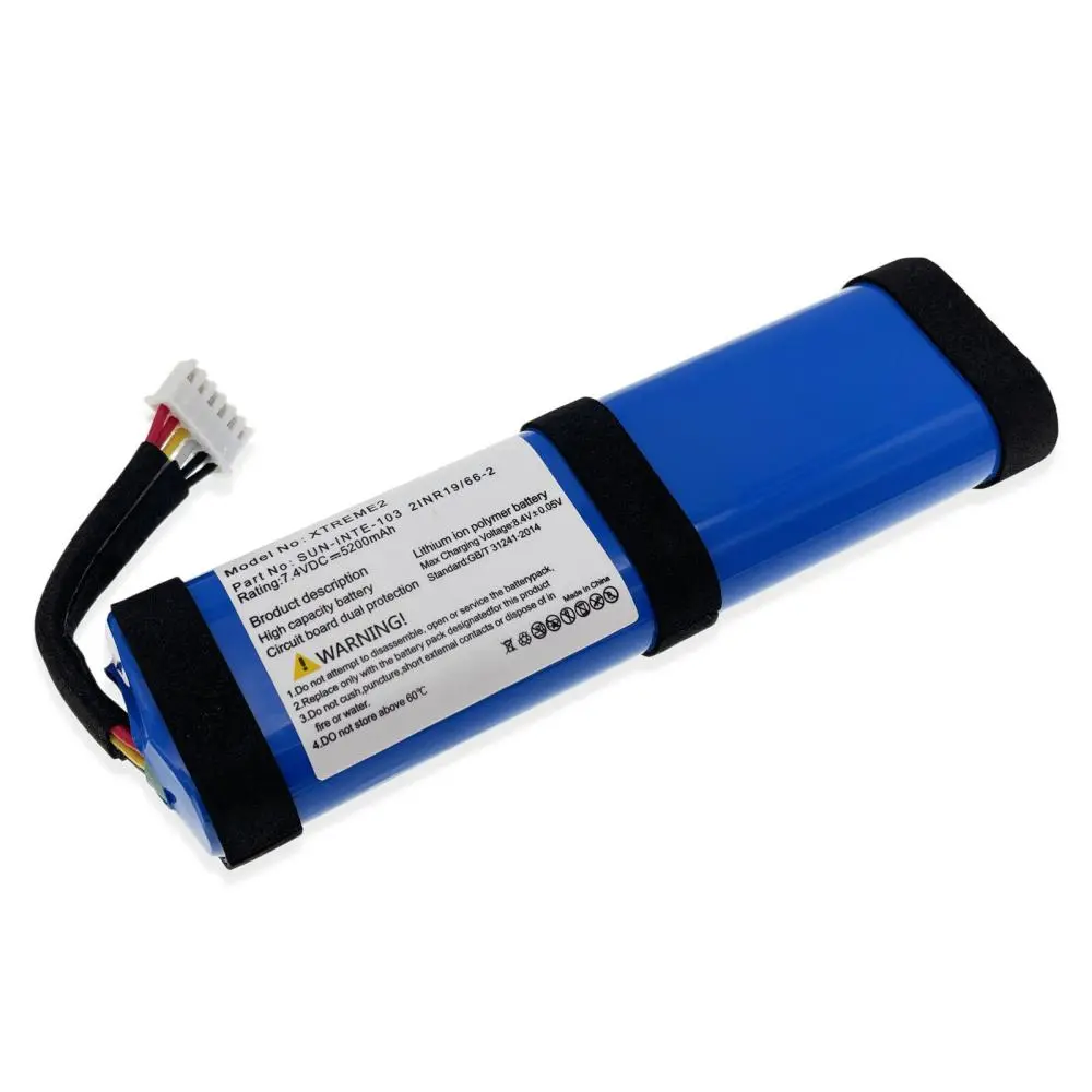 Sertec  Xtreme 2 / 3 uyumlu 7.4V 5200 mah Soketli Bat