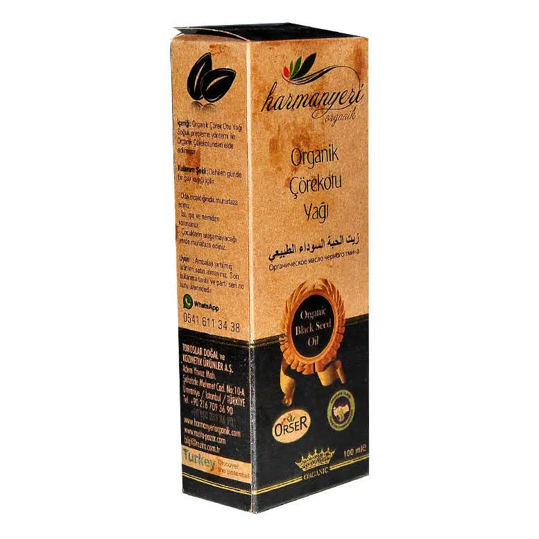 Çörek Otu Yağı Cam Şişe 100 ML 6