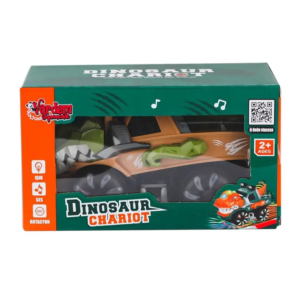 ZR171-1 Işıklı Müzikli Hareketli Dinazor -Varden Oyuncak 2
