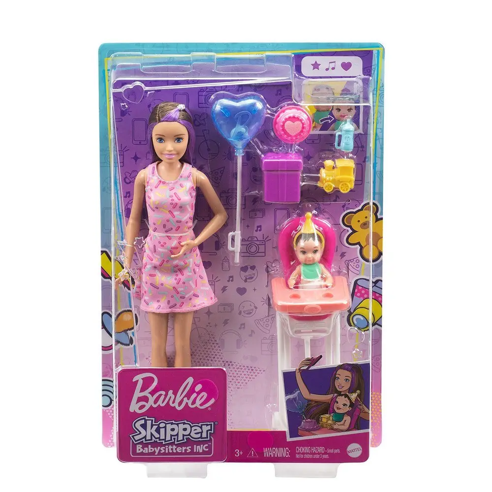 FHY97 Bebek Bakıcısı Bebeği ve Aksesuarları Oyun Seti 3
