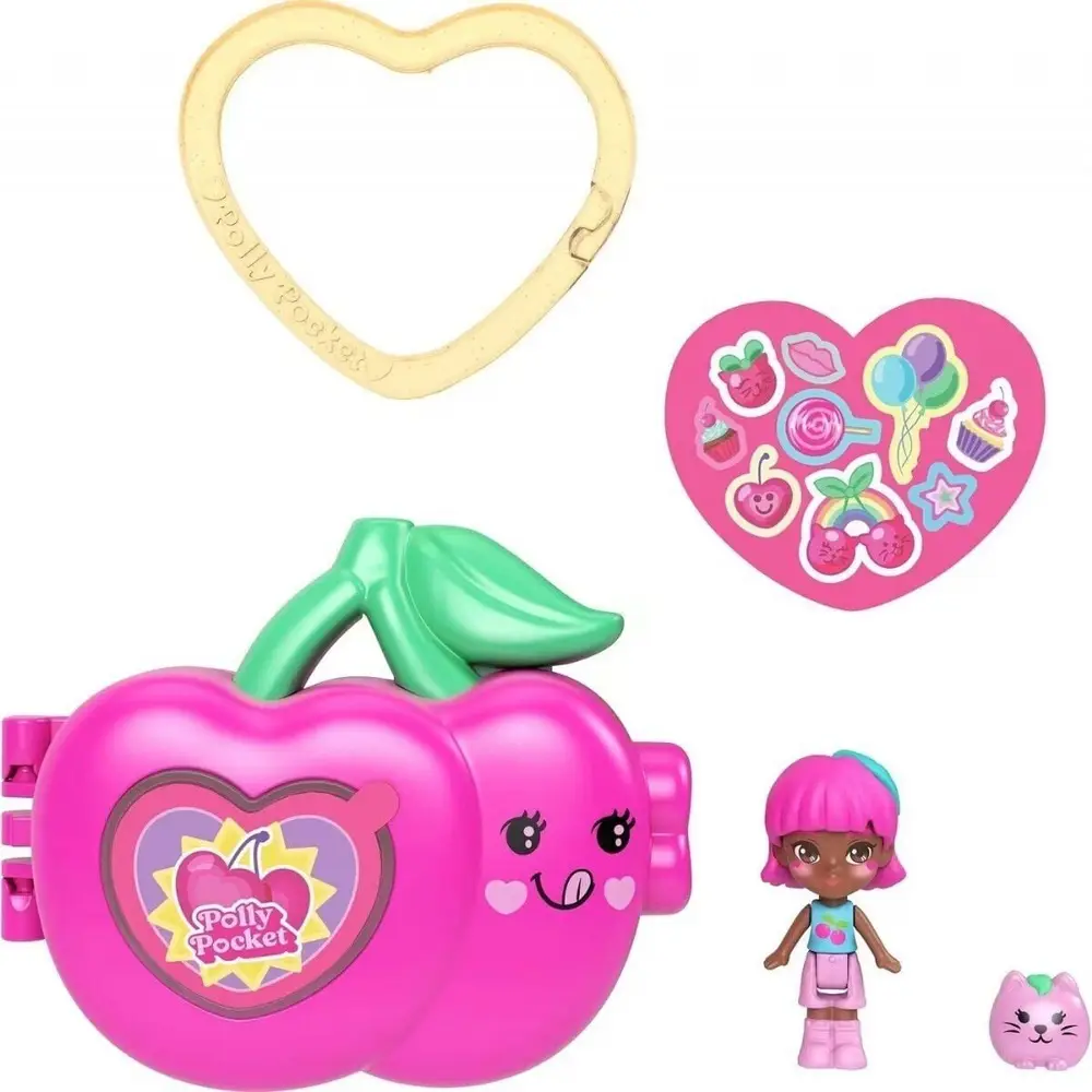JKC86 Polly Pket - Meyve Temalı Sürpriz Set 3