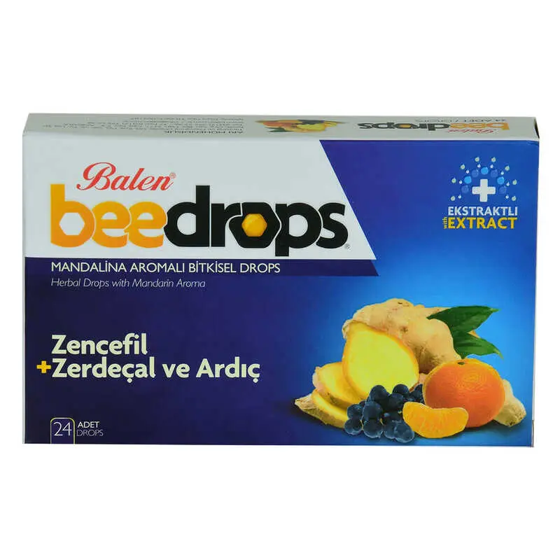 Mandalina Aromalı sel Drops 24 Adet 3