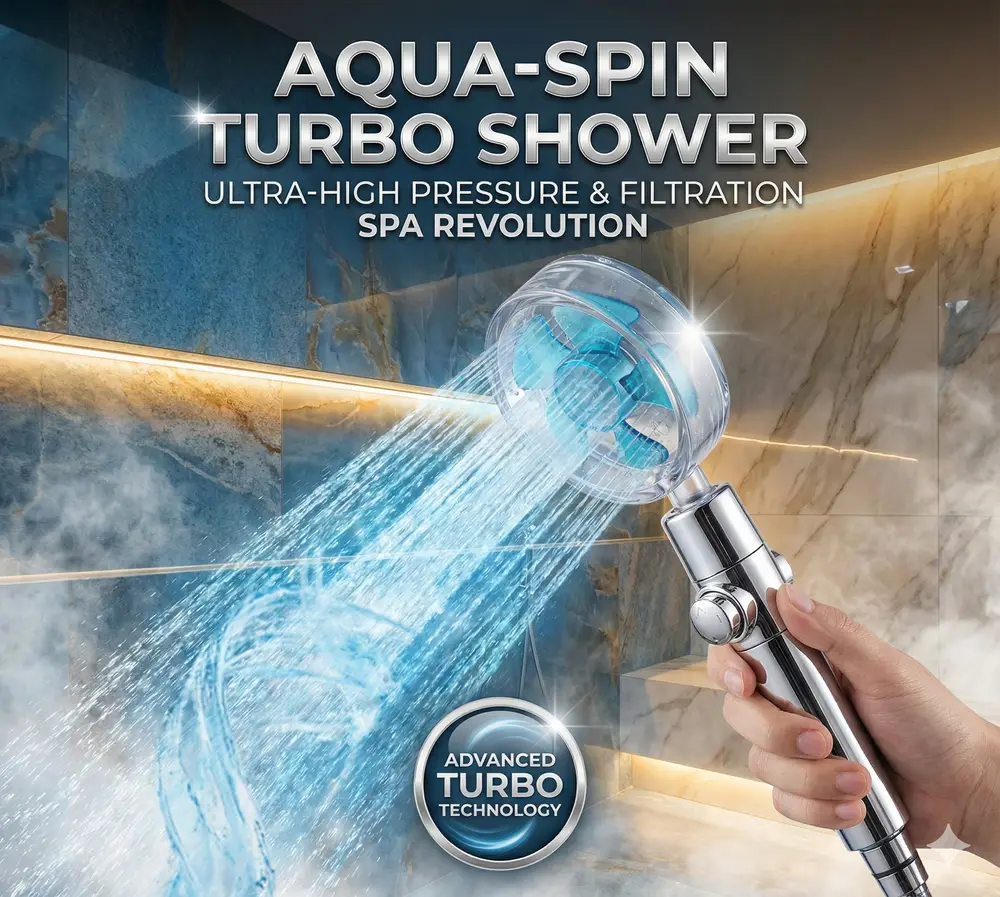 Duş Başlığı Turbo Pervaneli Serinletici Tasarım 3