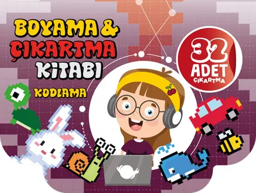 Boyama Ve Çıkartma Kitabı Kodlama