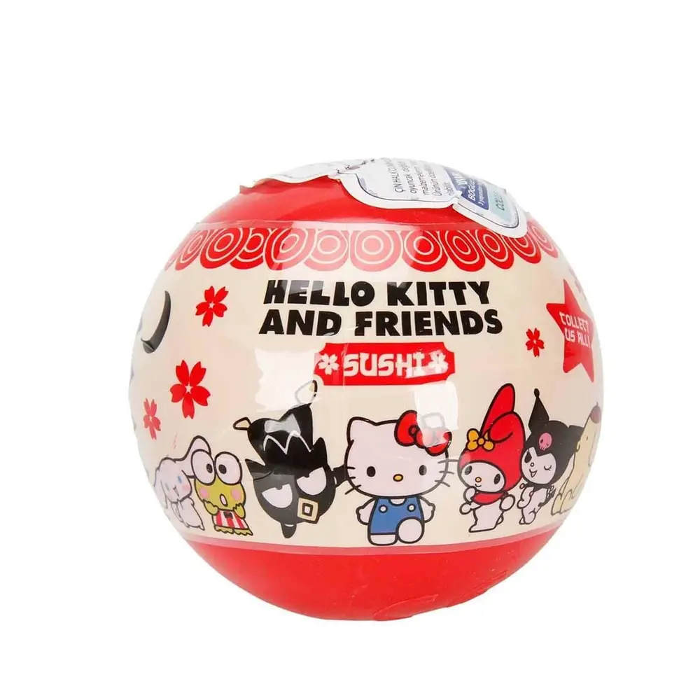 1020542 SUN-ITG-CLT-3D FİGÜR H.KITTY AND FRIENDS SUSHI SÜRPRİZ PAKET HKTY 3R 3 4