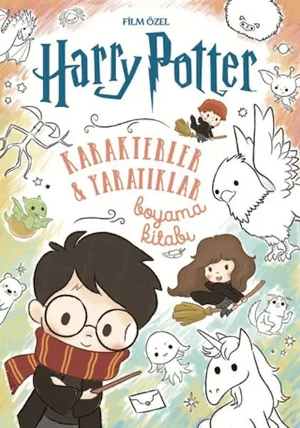 Film Özel Harry Potter Karakterler Ve tıklar Boyama Kitabı