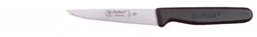 Sürbısa 61004LZ - Sürmene Lazerli, Tırtıklı Sebze Bıçağı 9,5cm