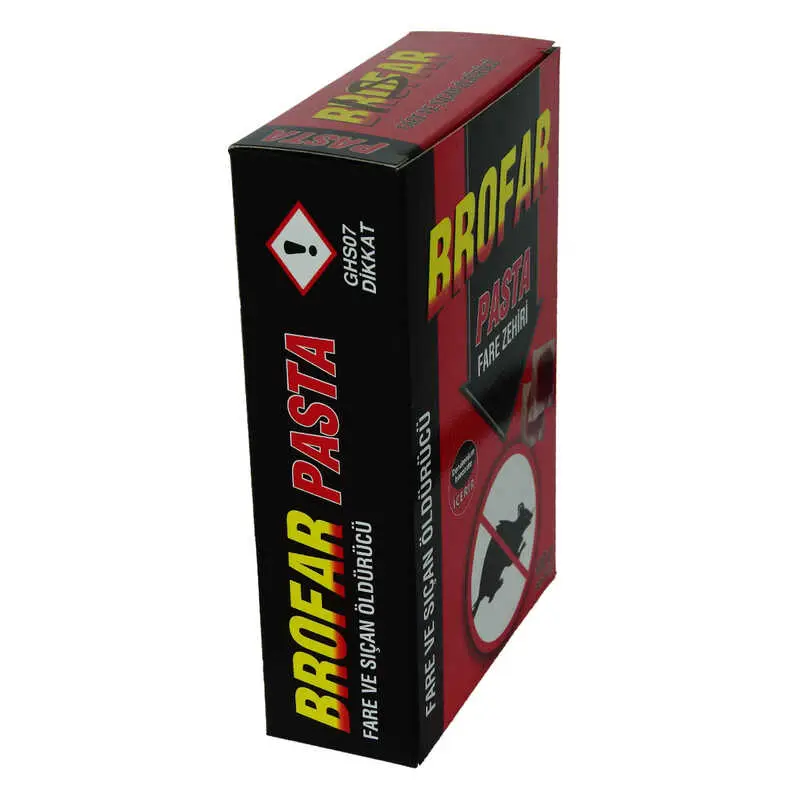Fare ve Sıçan Öldürücü Pasta Fare Zehiri 100 Gr (10 Adet x 10 Gr) 5
