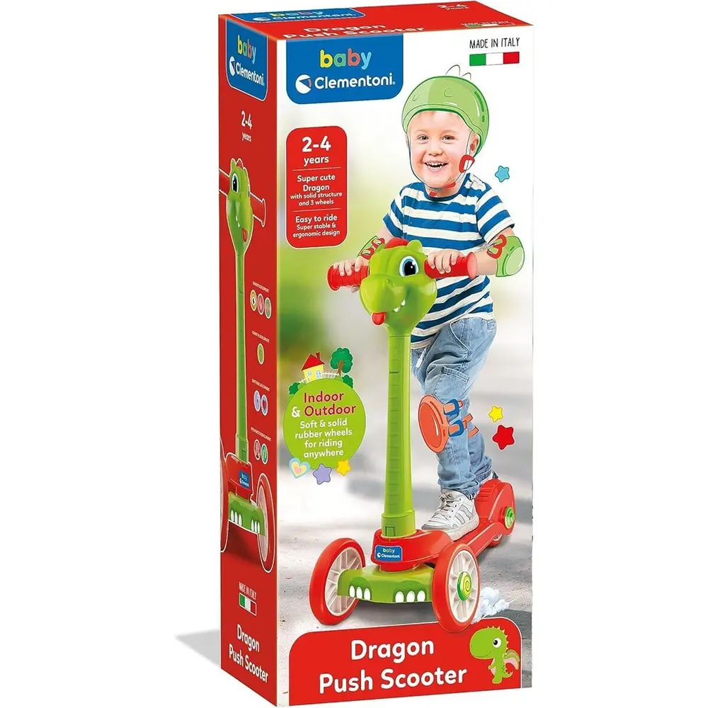 17738 Baby Clementoni - Dragon Skooter 4