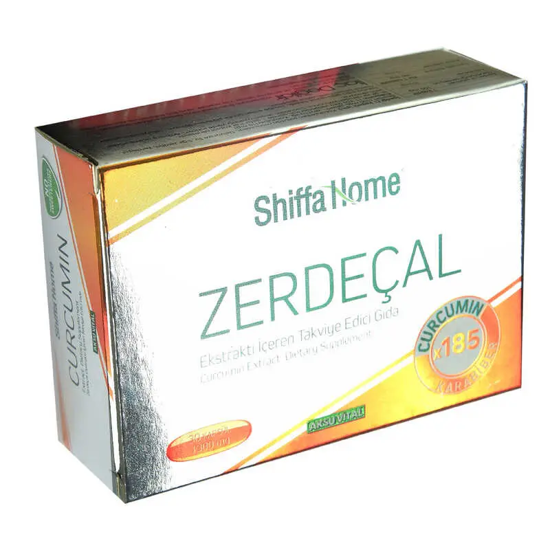 Shiffa Home Zerdeçal Ekstraktı Yumuşak 1300 Mg x 30 5