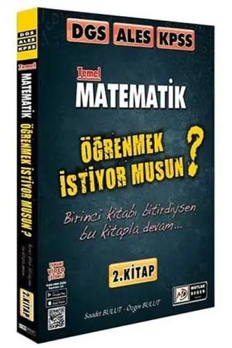 Mutlak Değer DGS ALES KPSS Temel Matematik Video Çözümlü Soru Bankası 2.