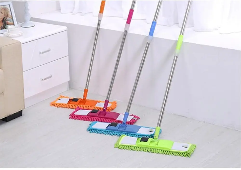 Paspas Yedeği Mikrofiber Makarna Mop Paspas Yedeği 40 Cm 5