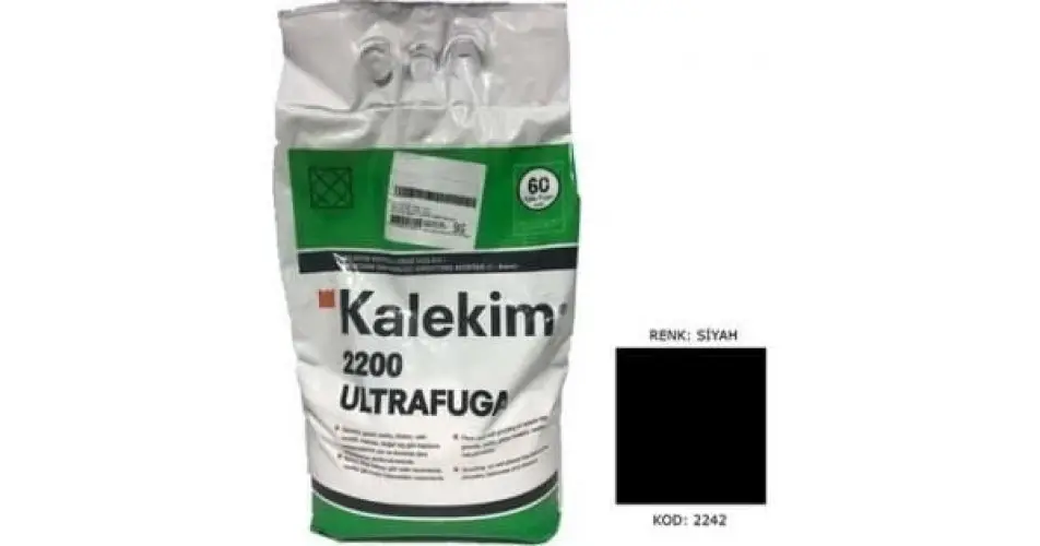 Kalekim Ultra Fuga 2242 Siyah 5 Kg 3