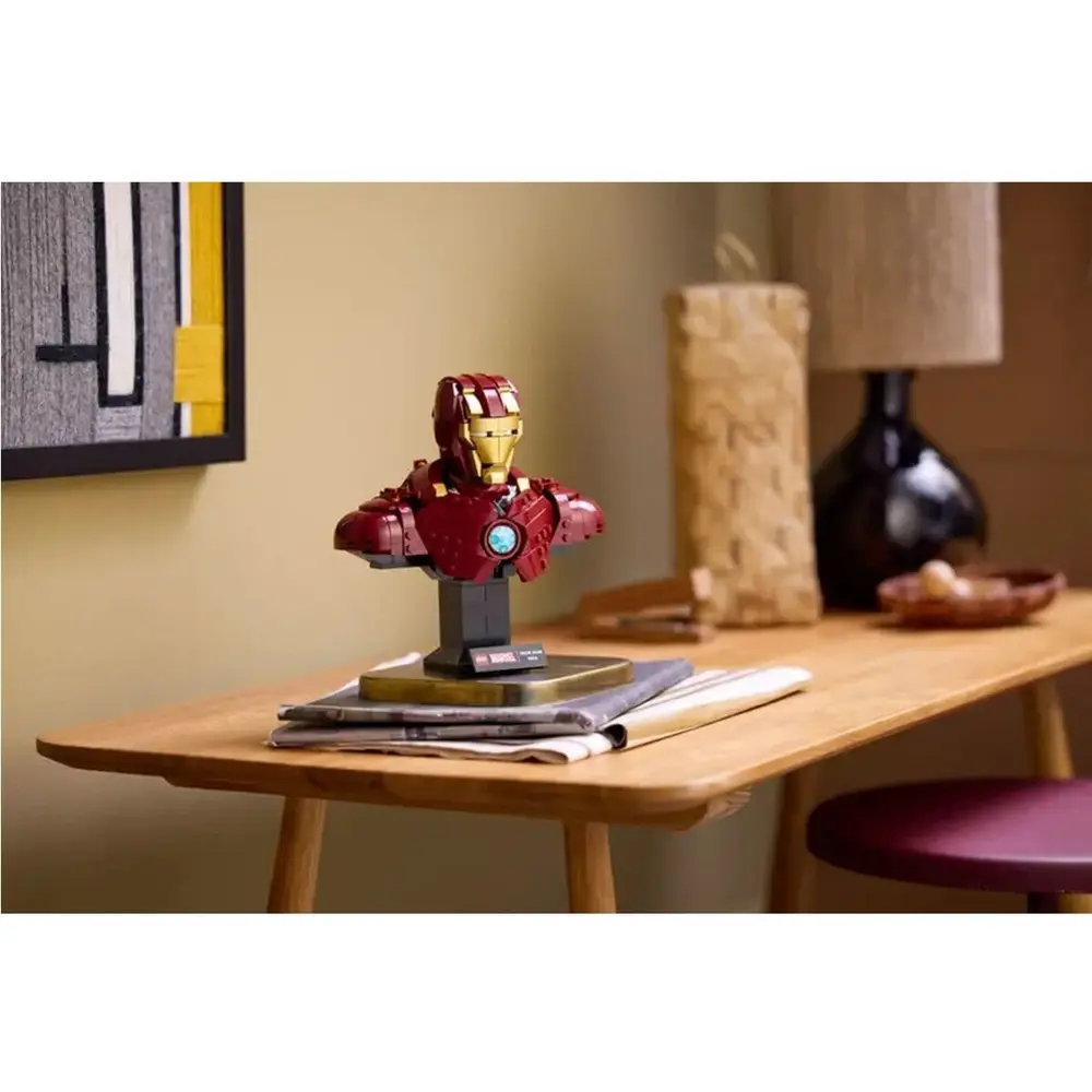 76327 Lego Marvel Iron Man 4 Büstü 436 parça +18 yaş 2