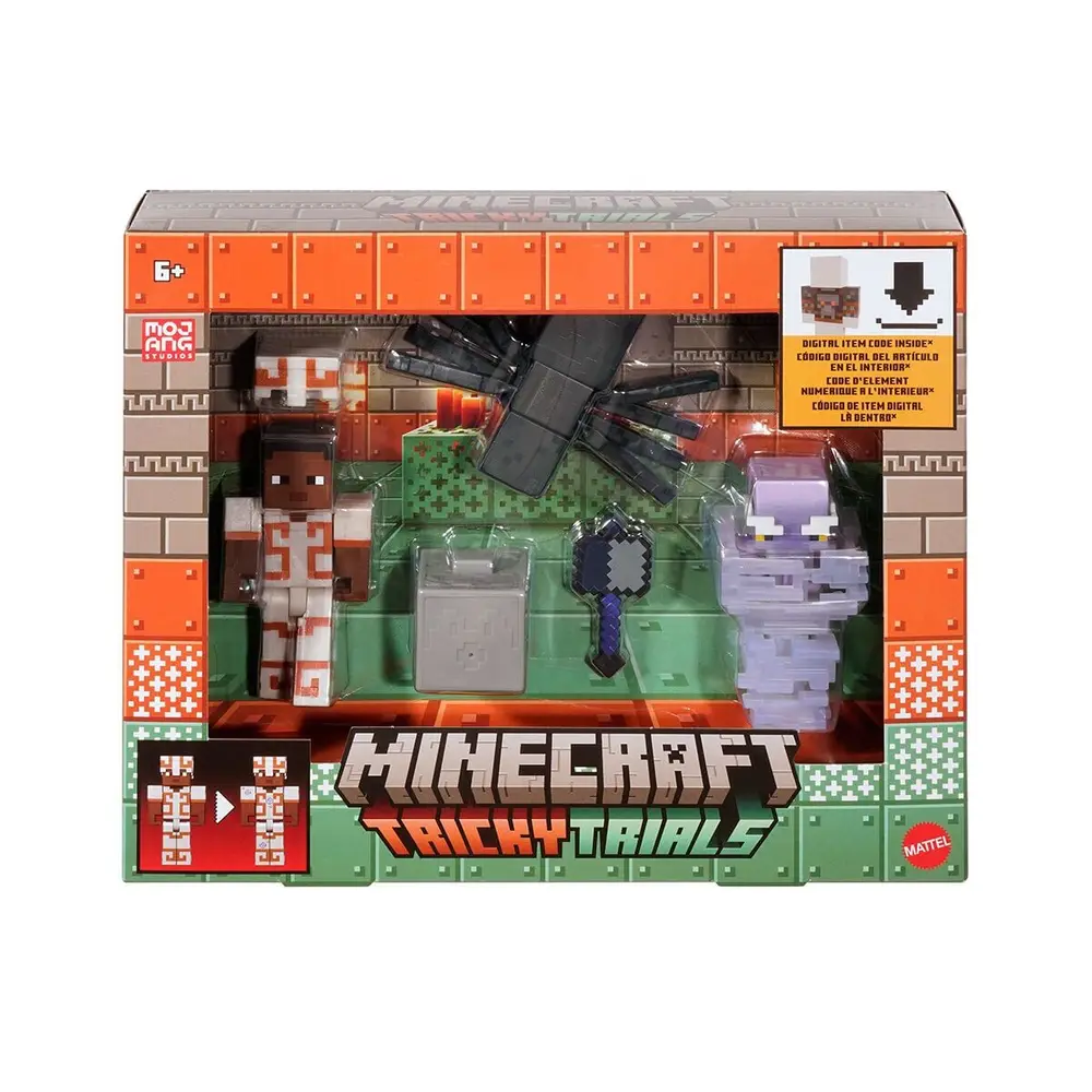 JKK15 HLB21 Minecraft 3lü Aksiyon Figür Seti 8 cm 6