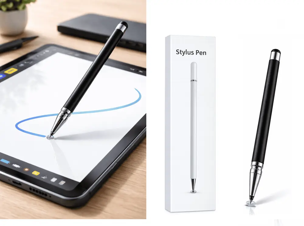 Vivo Y32 Uyumlu Dokunmatik Stylus Kalem Disk Uçlu Hassas Tablet Telefon Çizim Kalemi 2