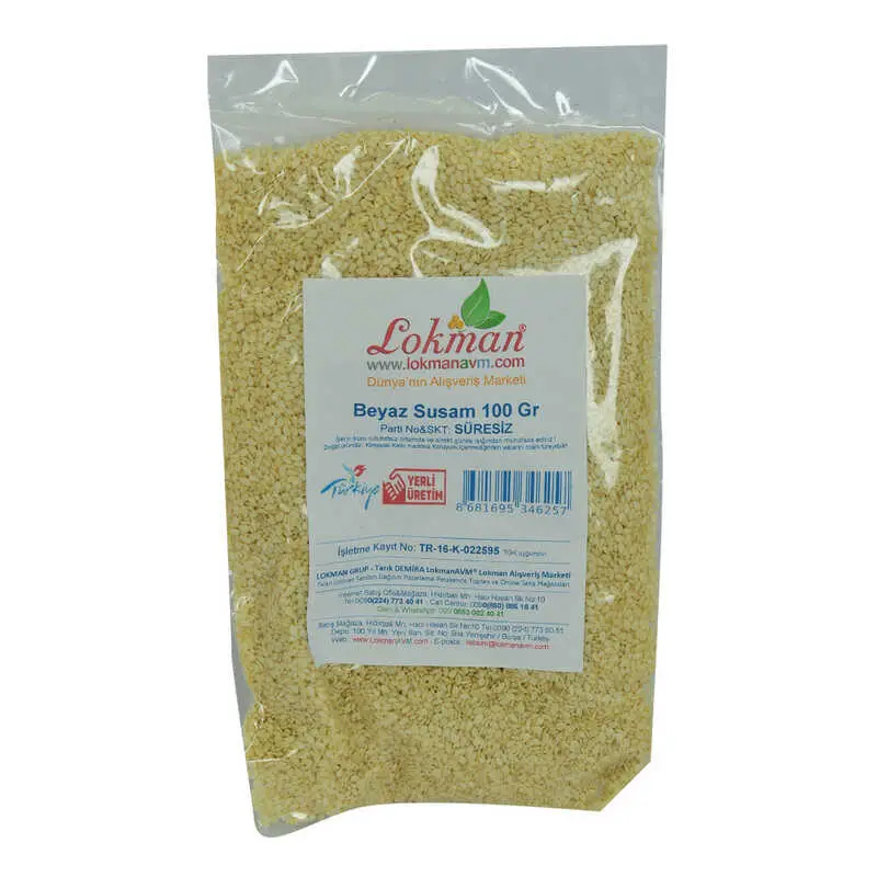 Susam Beyaz 100 Gr Paket 3