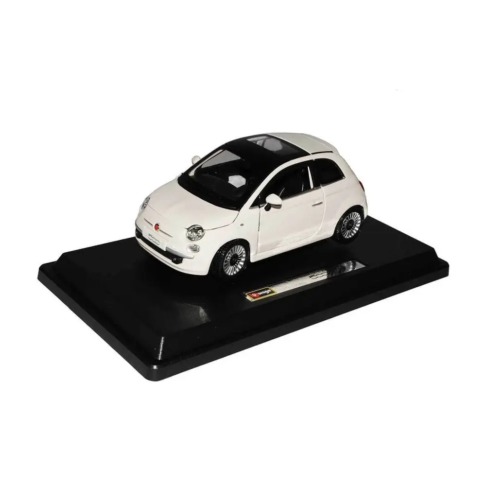 22106 Burago 1:24 Fiat 500 2007 Model Araba 2