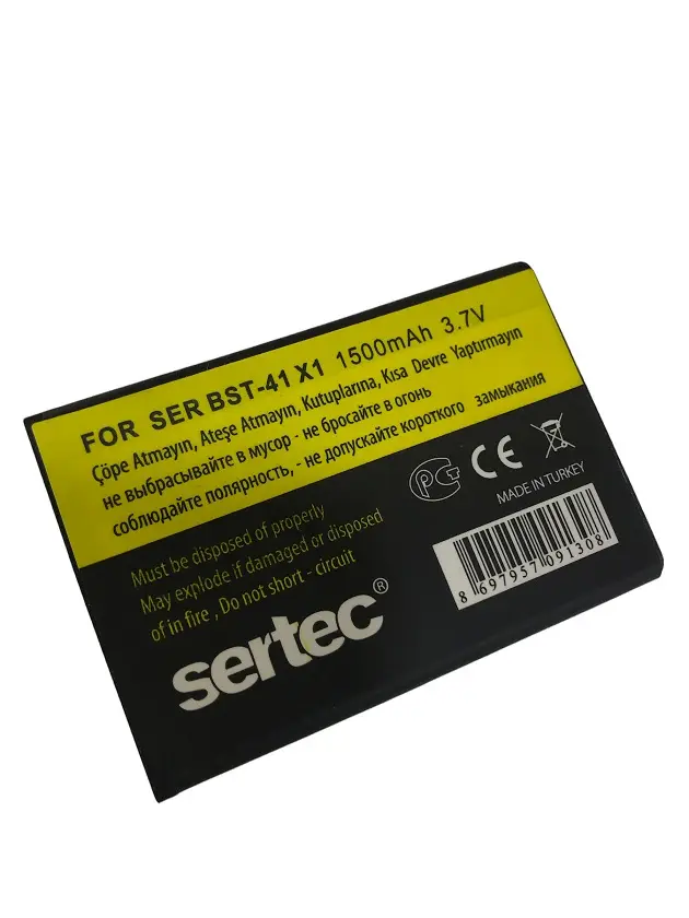 SERTEC - SONY / ERİCSON SR--41 / X1 Uyumlu Bat