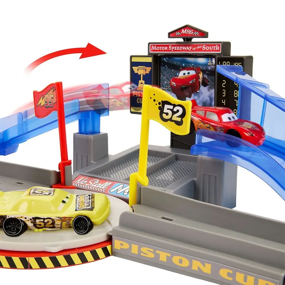 JHL42 Cars Piston Kupası Akrobasi Hız Pisti Oyun Seti 4