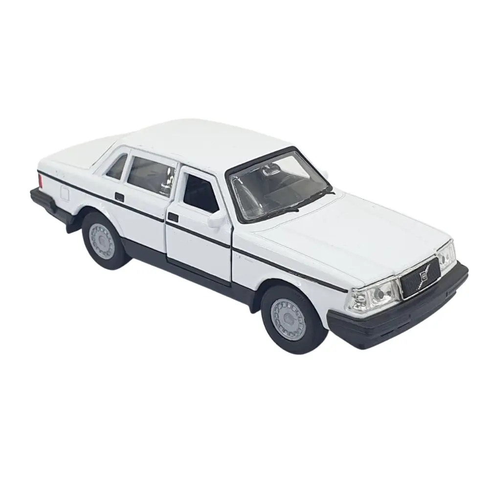 1:32 Volvo 240 GL Çek Bırak -Araba - 43784-BEYAZ - 1 ADET