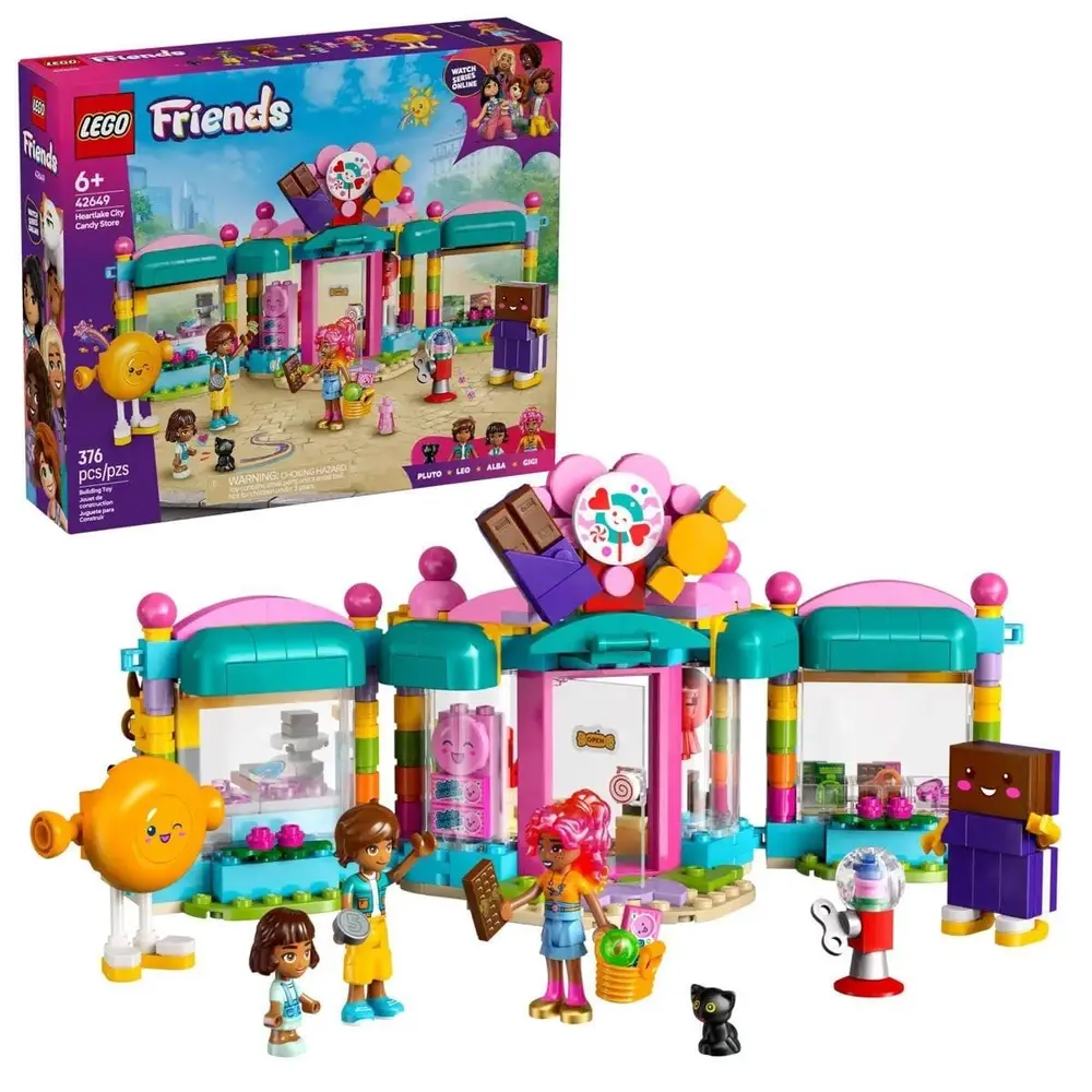 42649 Lego Friends Heartlake City Şekerci Dükkanı parça + yaş 2