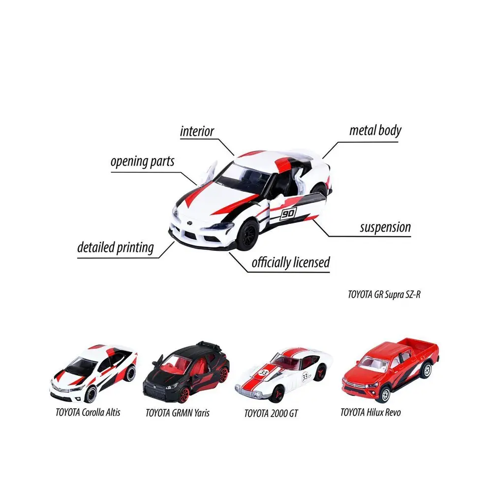 8502105003 Toyota Racing 5 Pieces Giftpack 2