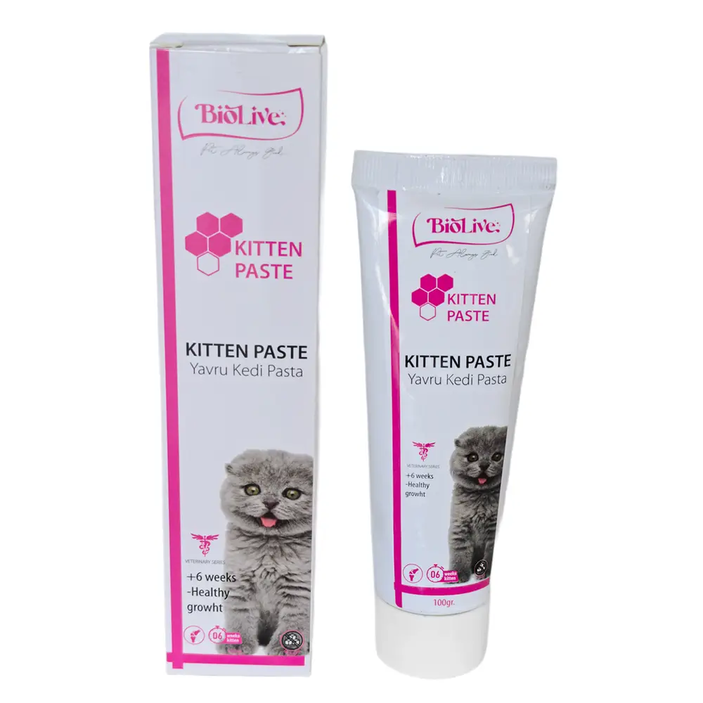 Biolive Yru Kediler İçin Malt min Paste 100gr 3