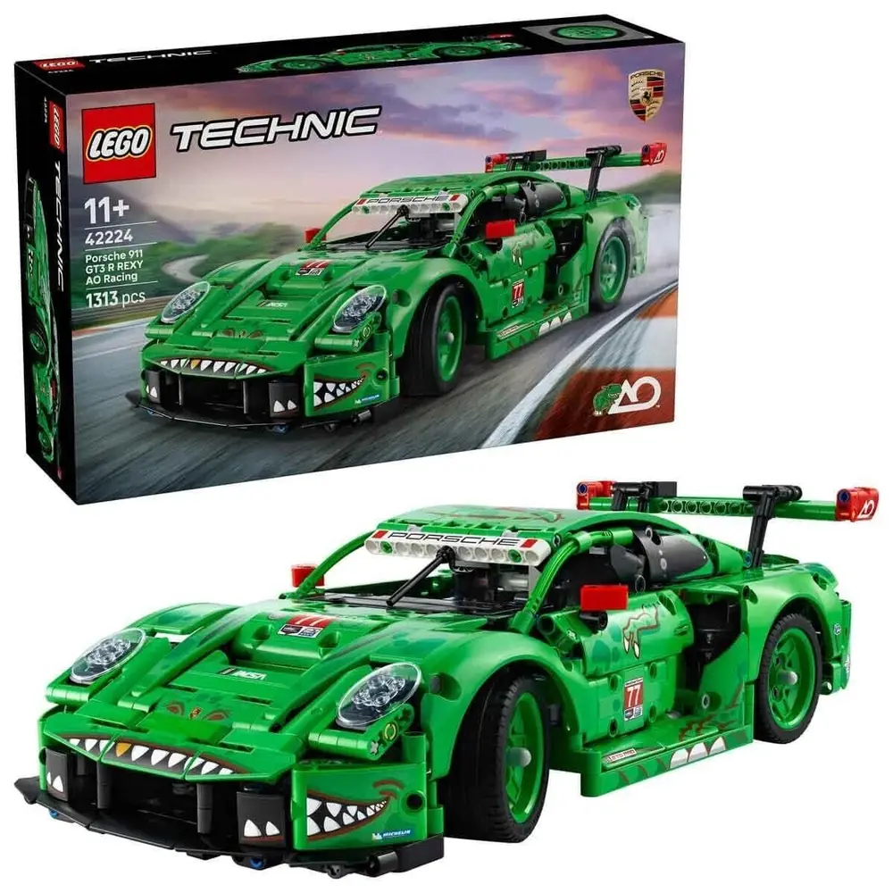 42224 Lego Technic Porsche 911 GT3 R REXY AO Racing 1313 parça +11 yaş 2