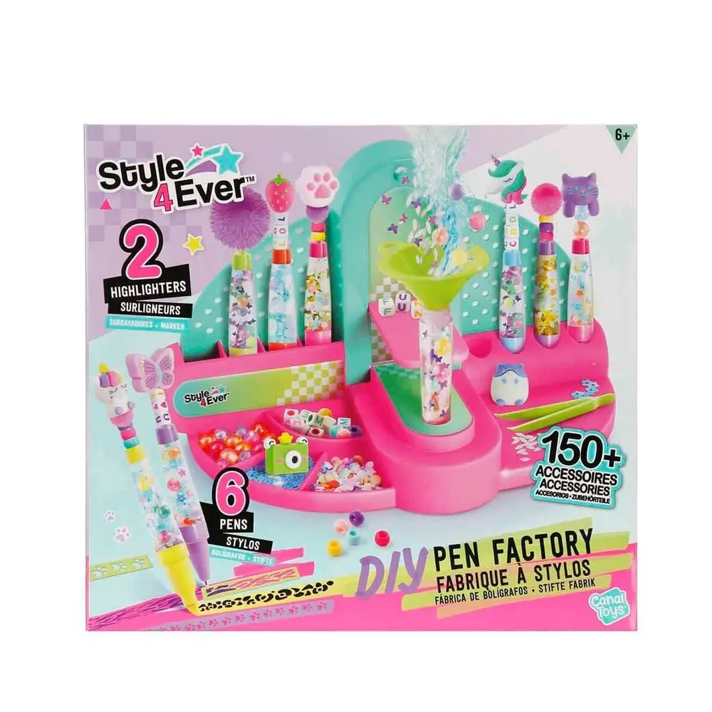 28823 SUN-CNL-HOBİ SET 4EVER 3IN1 KALEM FABRİKASI 5