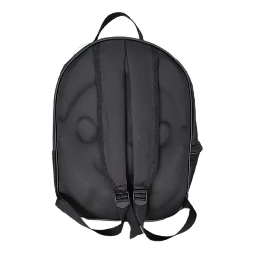 KP Kalpli Patili Astronot Şeffaf Taşıma Sırt Çantası Siyah 24x32x42 cm