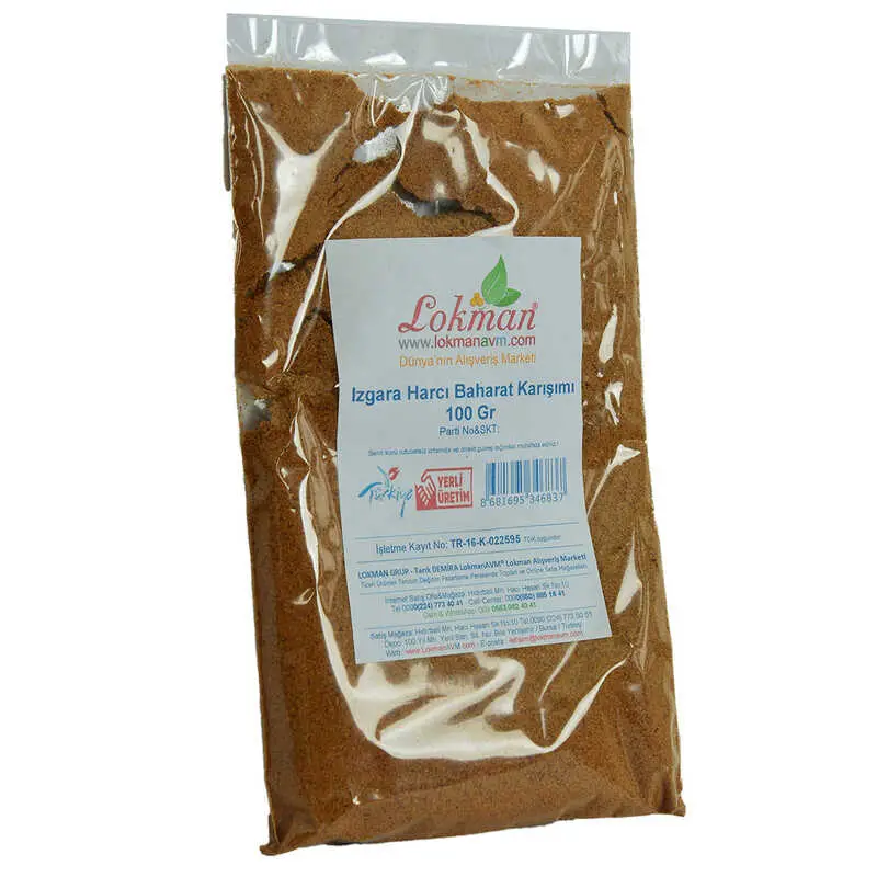Izgara Harcı Baharat Karışımı 100 Gr Paket 4