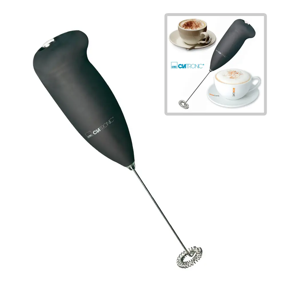 Mini Pilli Portatif Karıştırıcı Cappucino M Mikser - Renkli 2
